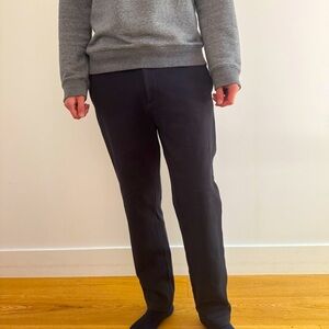 COS Men's Navy  straight leg pants - 36